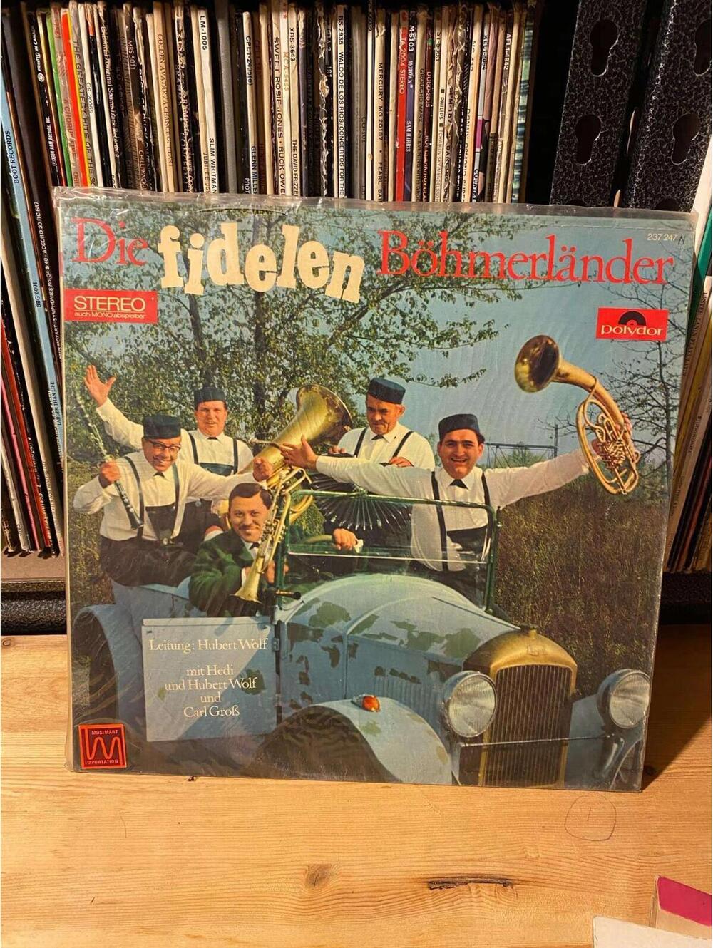 Die Fidelen Böhmerländer Vintage 33RPM VG+ AB40